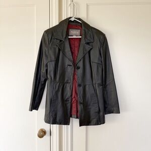 Wilsons Leather Black Leather Jacket